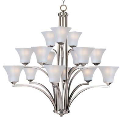 Aurora 15-Light Chandelier by Maxim Lighting - Starlight Lighting USA and Canada
